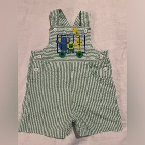Florence eiseman overalls with zoo animals